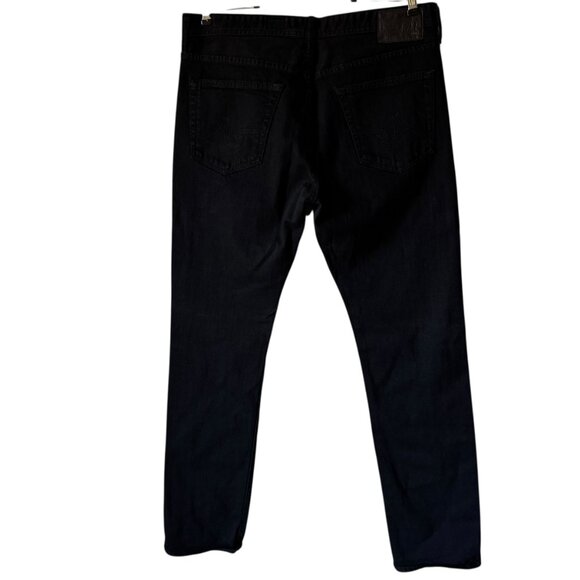 AG Men The Graduate Tailored Leg Black Jeans W34 In33 Classic Comfortable Casual - Picture 2 of 16